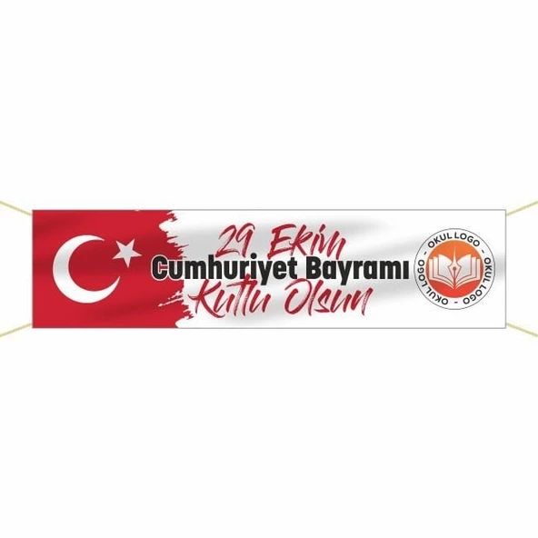 29 Ekim Cumhuriyet Bayramı Pankartı - 003