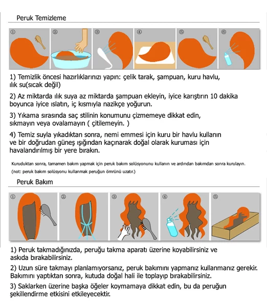 SİYAH Afro Dalgalı Uzun Fiber Sentetik Perçemli Peruk - 3