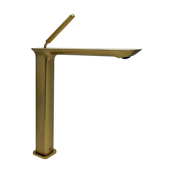 Pure Elegant Mat Gold Çanak Lavabo Armatürü Elg-119