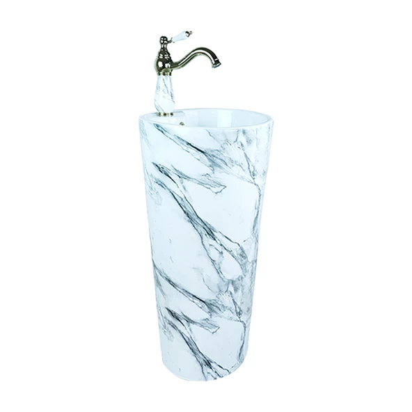 Pure Sharp Calacatta Oval Kolon Lavabo Bb-925