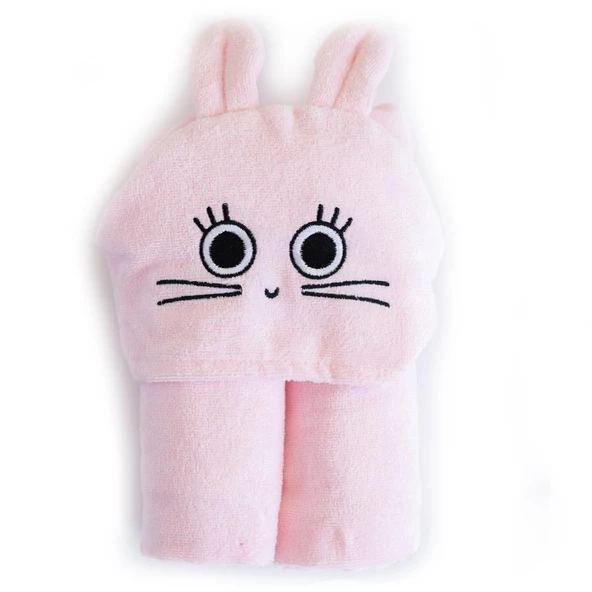 Milk&Moo Kadife Kundak Havlu Çançin - 5