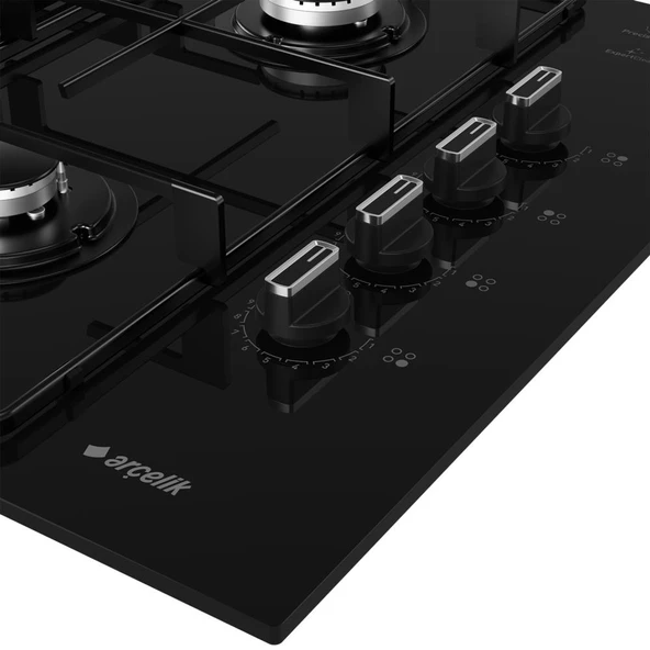 Arçelik OCD D 651-1 EKS Siyah Cam Ankastre Ocak - 3