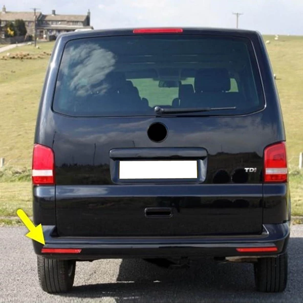 VW Caravelle T6 2012-2015 Arka Tampon Sol Reflektörü Uzun 7E0945105A