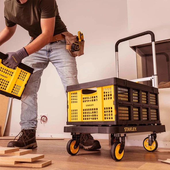 Stanley FT505 25Kg Katlanır Çok Amaçlı Taşıma Sepeti - 7