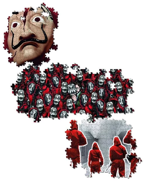 Clementoni La Casa De Papel 3lü Puzzle Seti - 3