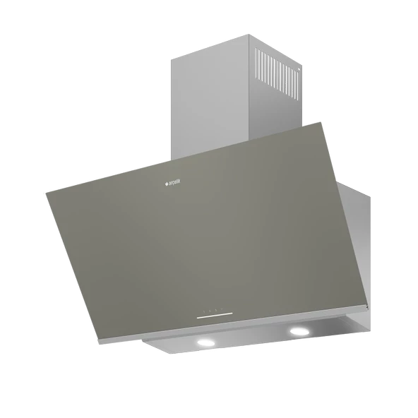 Arcelik ADE 906 G 90 cm Fibona Serisi Gri Duvar Tipi Davlumbaz - 2