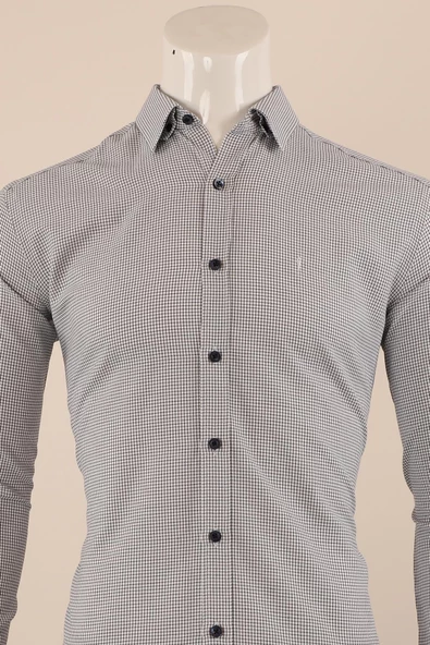 Uzun Kol Regular Fit Kareli Gömlek - 3