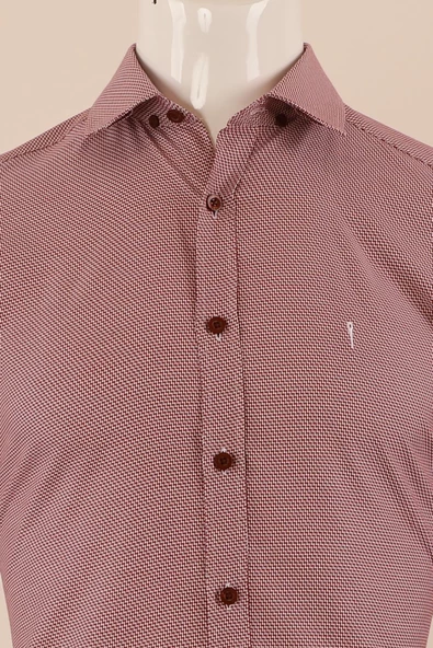 Uzun Kol Regular Fit Desenli Gömlek - 12