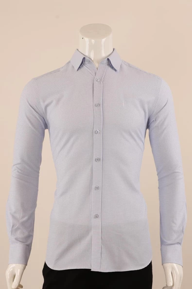 Uzun Kol Regular Fit Kareli Gömlek - 10