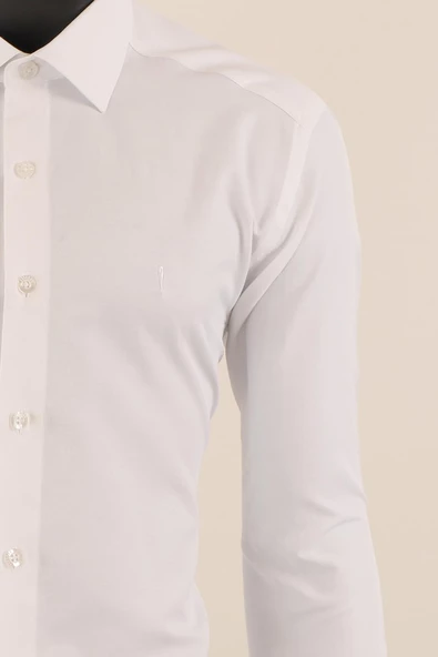 Uzun Kol Slim Fit Gömlek - 8