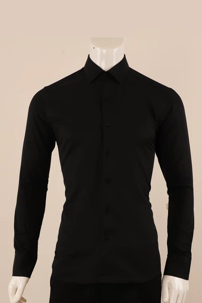 Uzun Kol Slim Fit Gömlek - 9