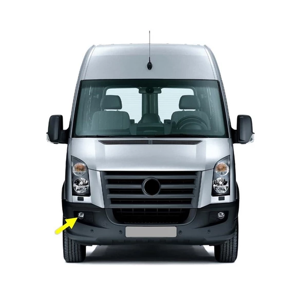 VW Crafter 2006-2012 Ön Tampon Sağ Sis Farı 7H0941700C