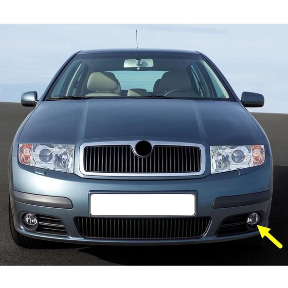 Skoda Fabia MK1 2005-2008 Ön Tampon Sol Sis Farı 7H0941699C