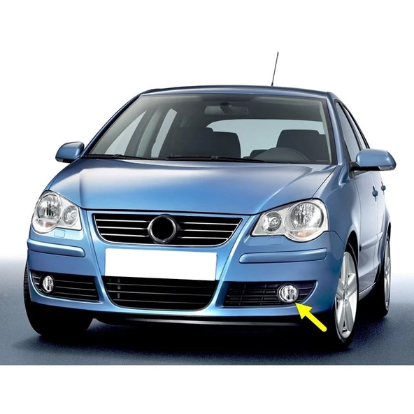 VW Polo 2005-2009 Ön Tampon Sol Sis Farı 7H0941699B
