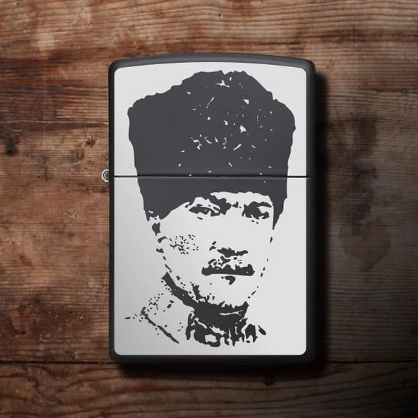 Atatürk Temalı Metal Çakmak-45