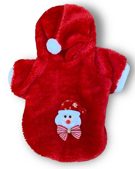 Santa Time Yılbaşı Köpek Sweatshirt, Noel Sweatshirt gold - 6