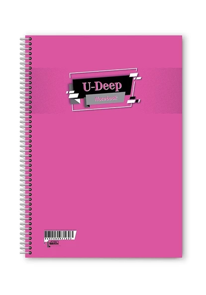 Düz Çizgisiz 60 Yaprak Spiralli Defter A4 Boy Plastik Kapak (1 Adet ) - 4