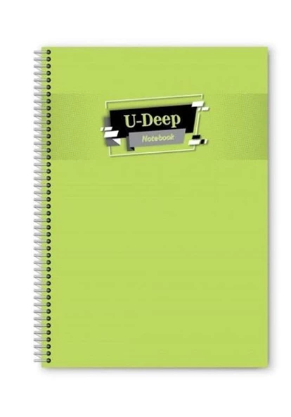 Düz Çizgisiz 60 Yaprak Spiralli Defter A4 Boy Plastik Kapak (1 Adet ) - 2