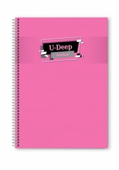 Düz Çizgisiz 60 Yaprak Spiralli Defter A4 Boy Plastik Kapak (1 Adet ) - 9