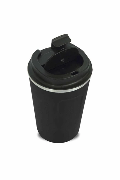 Çift Katman El Yakmaz 380 Ml Ergonomik Çelik Sızdırmaz Kupa Sıcak Soğuk Özellikli Termos - 4