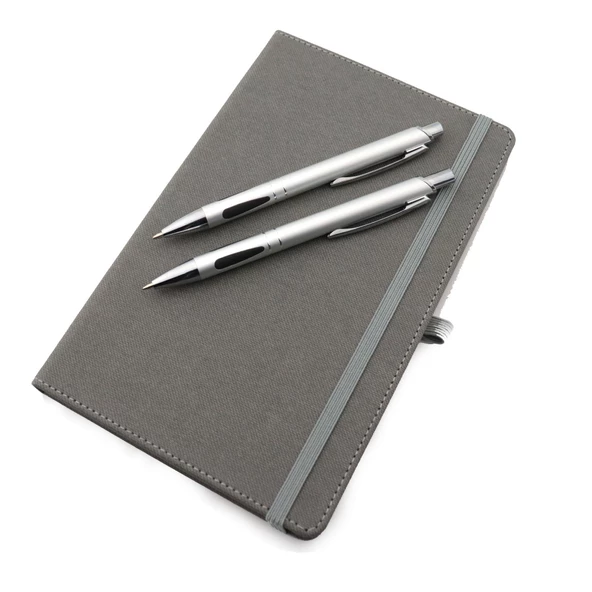 İsme Özel Lastikli Defter 2'li Tükenmez Versatil Kalem Seti - 4