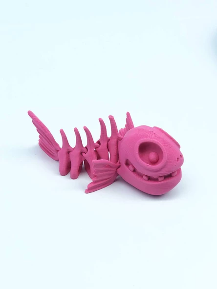 3D Hareketli Balık Figürlü Oyuncak - Pembe - Resim 5