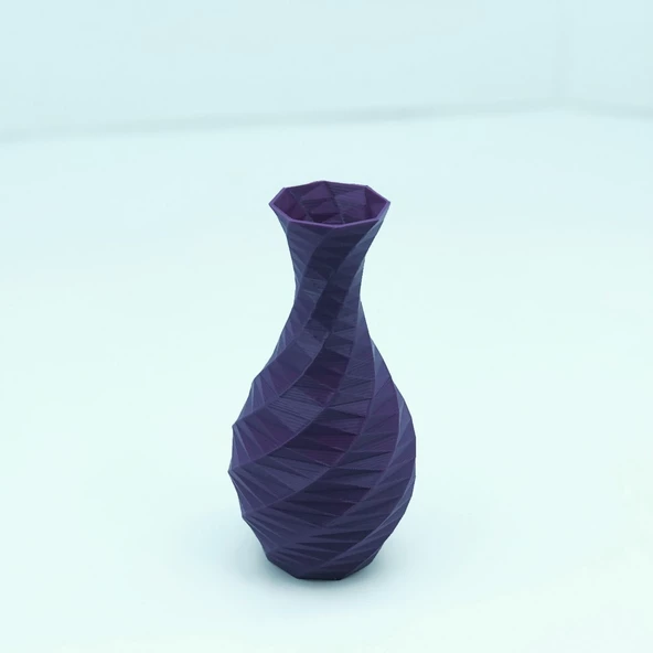 Modern Mini Vazo 15cm Mor - 8