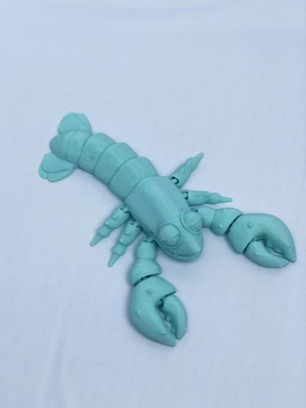 3D Hareketli Istakoz Figürlü Oyuncak - Turkuaz ürün görseli 1