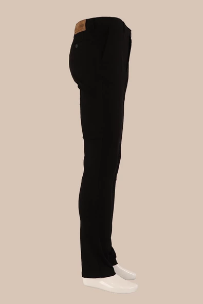 Slim Fit Yıkamalı Pantolon - 4