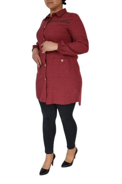 Kadın Kışlık Cepli Tunik BGL-ST02343 - Resim 10