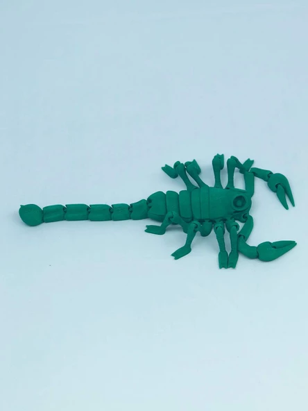 3D Hareketli Akrep Figürlü Oyuncak -Yeşil - Resim 3