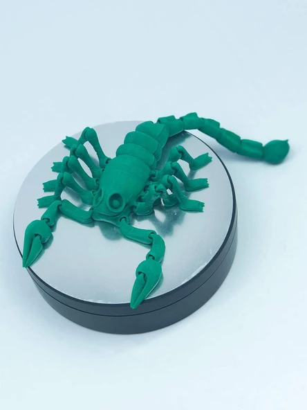 3D Hareketli Akrep Figürlü Oyuncak -Yeşil - Resim 6