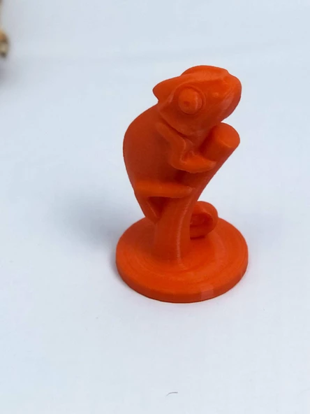 3D Bukalemun Figürlü Biblo / Oyuncak - 2
