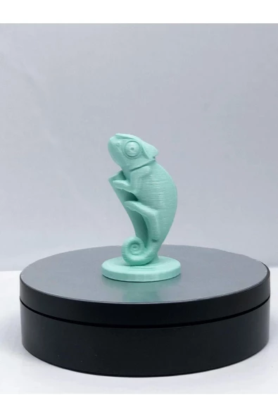 3D Bukalemun Figürlü Biblo / Oyuncak - 4
