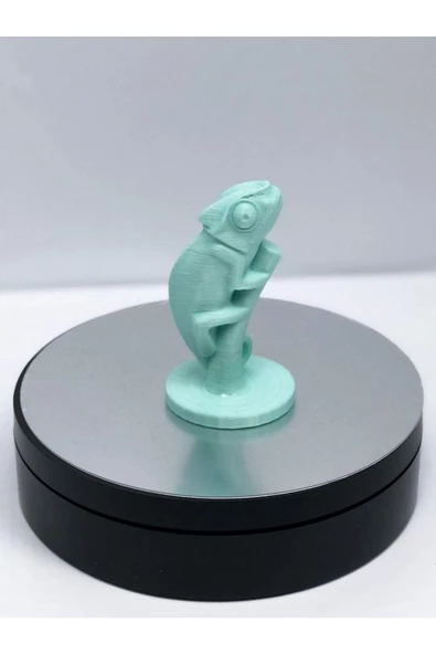 3D Bukalemun Figürlü Biblo / Oyuncak - 6
