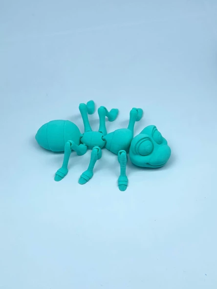 3D Hareketli Karınca Figürlü Oyuncak - Turkuaz - 4