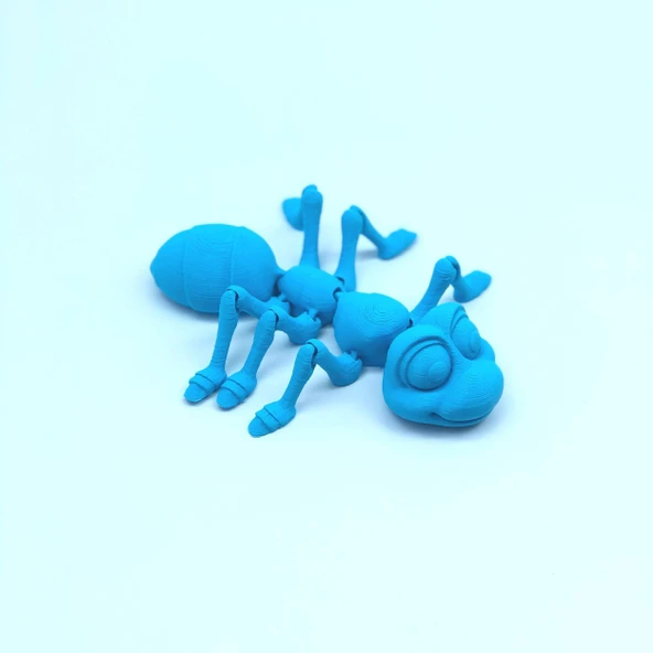 3D Hareketli Karınca Figürlü Oyuncak - Mavi - Resim 11
