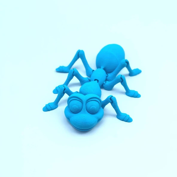 3D Hareketli Karınca Figürlü Oyuncak - Mavi - Resim 9