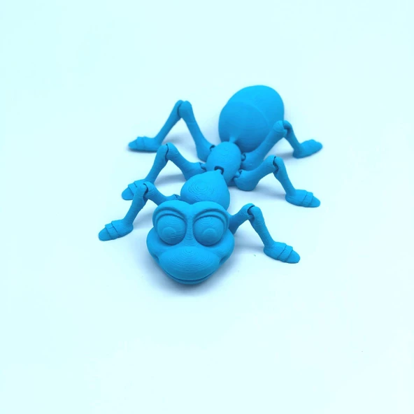 3D Hareketli Karınca Figürlü Oyuncak - Mavi - Resim 12
