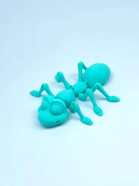 3D Hareketli Karınca Figürlü Oyuncak - Turkuaz - 5