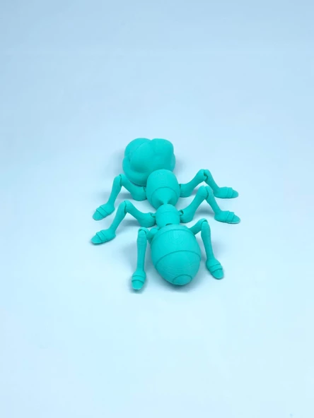 3D Hareketli Karınca Figürlü Oyuncak - Turkuaz - 6