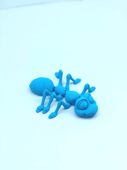 3D Hareketli Karınca Figürlü Oyuncak - Mavi - Resim 6