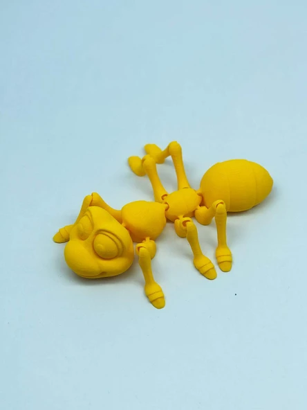 3D Hareketli Karınca Figürlü Oyuncak - Sarı - Resim 7