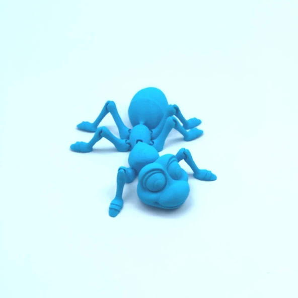 3D Hareketli Karınca Figürlü Oyuncak - Mavi - Resim 8