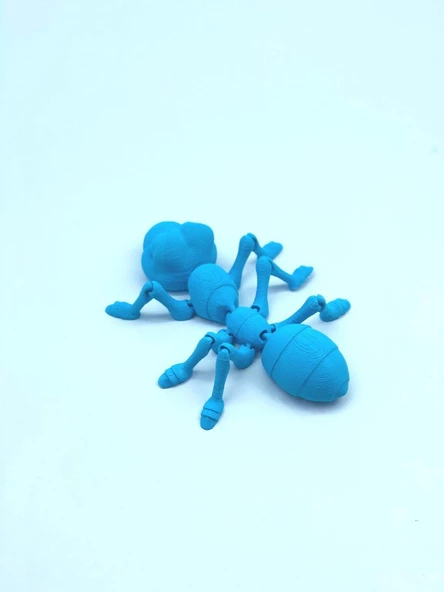 3D Hareketli Karınca Figürlü Oyuncak - Mavi - Resim 4