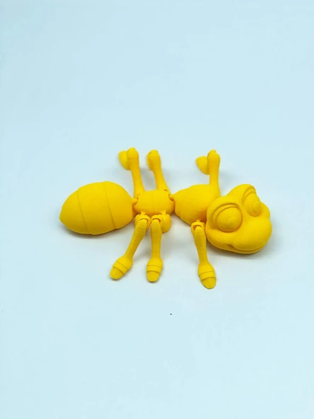 3D Hareketli Karınca Figürlü Oyuncak - Sarı - Resim 4