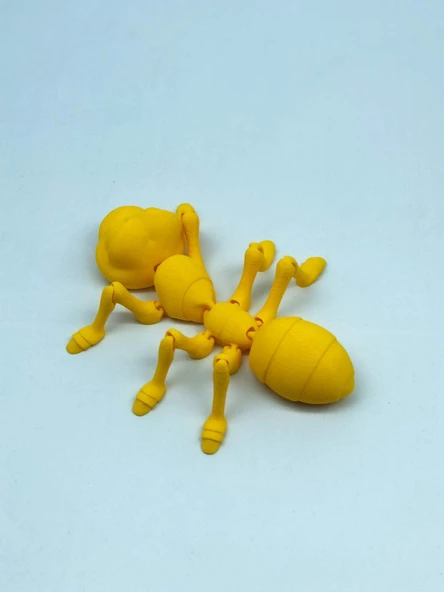 3D Hareketli Karınca Figürlü Oyuncak - Sarı - Resim 6