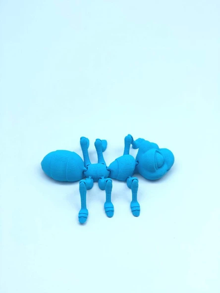 3D Hareketli Karınca Figürlü Oyuncak - Mavi - Resim 3