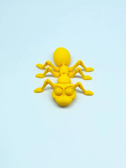 3D Hareketli Karınca Figürlü Oyuncak - Sarı - Resim 3