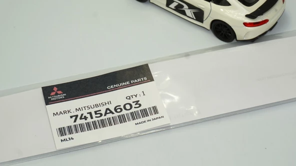 DK Tuning Pajero Siyah ABS 3M Bagaj Yazı Logo Mitsubishi İle Uyumlu - 5
